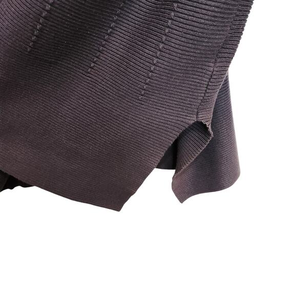 City Chic Long Sleeve Off Shoulder Rib Knit Pullover Lean In Sweater Gray 16 - Picture 4 of 8